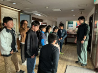 修学旅行2日目朝 (2)