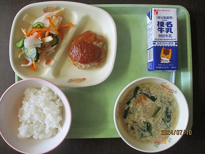 7.10給食
