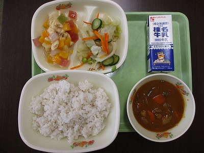 今日の給食　８．３１