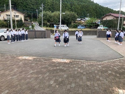 朝の様子