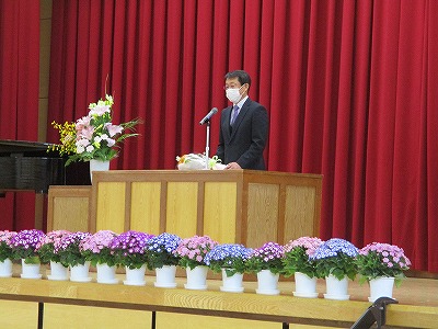 離任式４