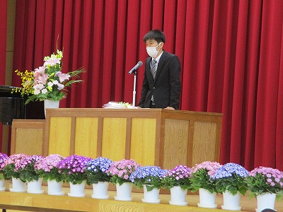 離任式6