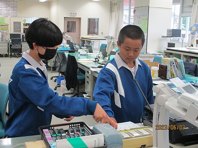 学級代表２